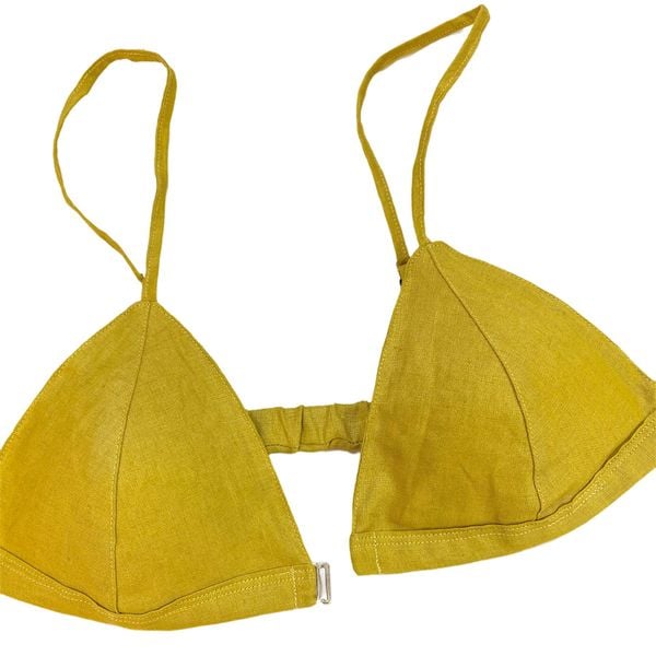  Áo Bra Evacharm linen tưng premium, gài trước freesize 