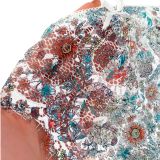  Quần lót ren dây Evacharm họa tiết hoa xanh, Freesize 