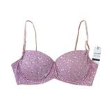  Áo Bra vải thun Evacharm có gọng họa tiết dễ thương 