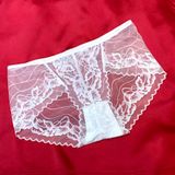  Quần lót ren mềm mịn lưng cao 