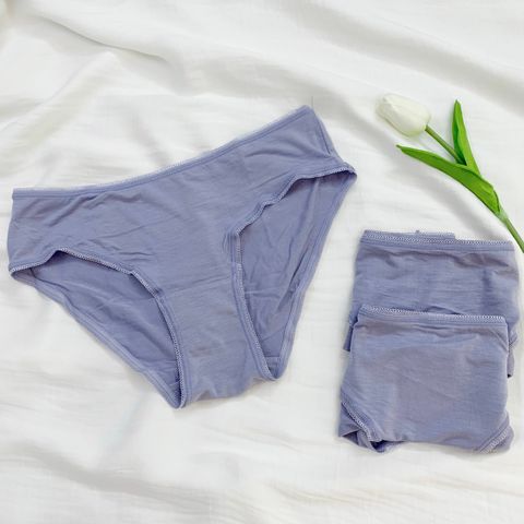  Combo 3 quần lót Marguerite thun cotton mềm mịn lưng cao vừa 