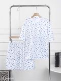  Bộ thun mặc nhà ngắn tay Form Unisex 
