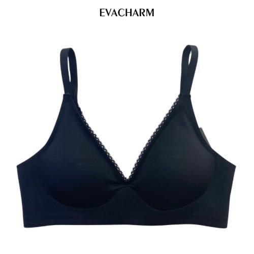  Áo Bra vải su mỏng không gọng bản to 8cm 