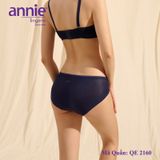  Quần lót Annie vải Hem phối ren không viền mông 