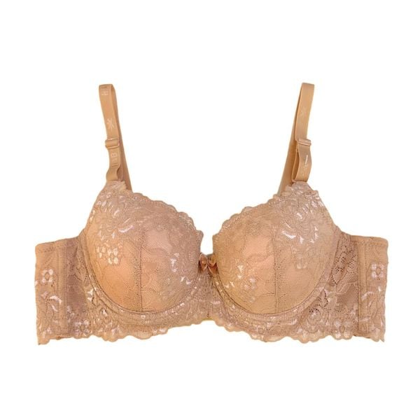  Áo ngực ren mút đệm vừa nâng ngực bản to 3 chấu cài 