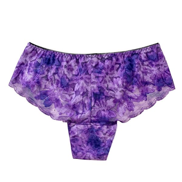  Quần lót ren Evacharm nữa mông, không viền freesize 