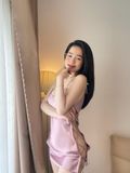  Đầm ngủ lụa cao cấp Wannabe đan dây hông quyến rũ gợi cảm 