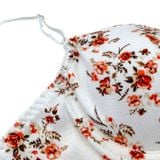  Áo Bra vải thun Evacharm có gọng họa tiết dễ thương 