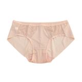  Quần lót Annie vải Hem phối ren không viền mông 