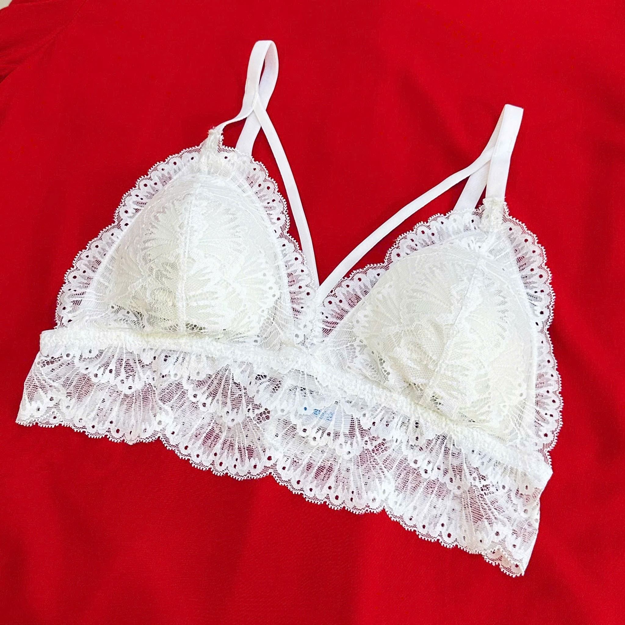  Áo Bralette ren Relax mỏng không gọng 