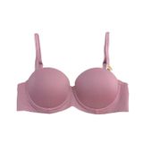  Áo ngực trơn cúp ngang Jintana mút đệm vừa, bản lưng không lộ viền 