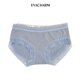  Quần lót Cotton viền ren lưng vừa 