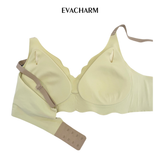  Áo Bra vải su Camel mỏng không gọng bản to 8cm 