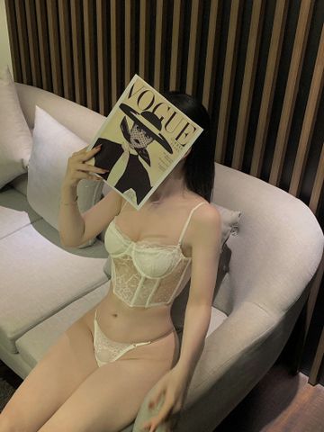  Set Bralette kiểu corset vải ren sexy có gọng 