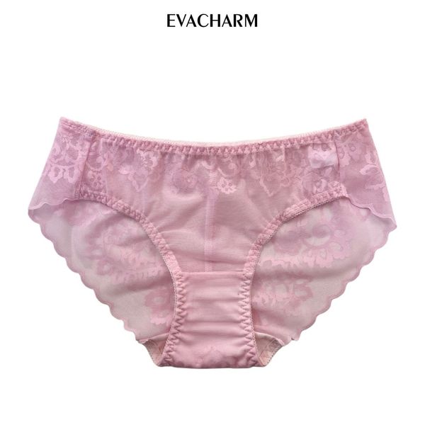  Quần lót ren lưới lưng thấp 