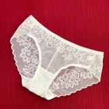  Quần lót ren lưới lưng thấp 