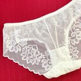  Quần lót ren lưới lưng thấp 