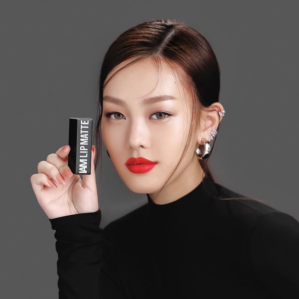  Son thỏi IAM LIP MATTE - Màu Đỏ Hồng - INNOSENSE 704 