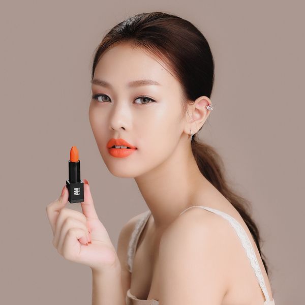  Son thỏi IAM LIP MATTE - Màu Cam Neon - ORANEON 718 