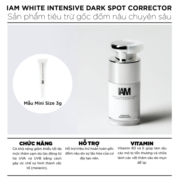  Tinh chất dưỡng da cho da nám - IAM White Intensive Dark Spot Corrector 