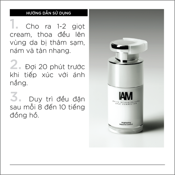  Tinh chất dưỡng da cho da nám - IAM White Intensive Dark Spot Corrector 