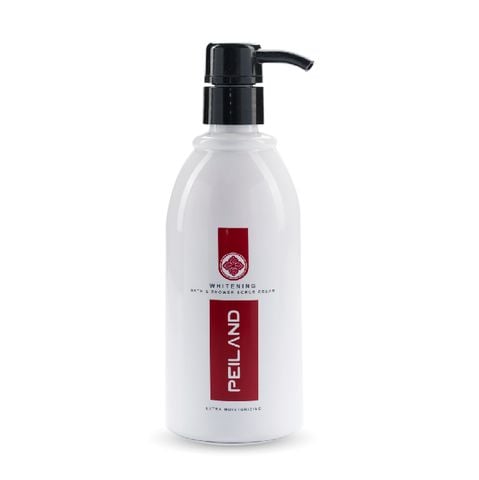 Sữa tắm Peiland có hạt trắng da (có vòi) 350ml – Thương hiệu Peiland &  Oshirma Nhật Bản độc quyền tại Việt Nam