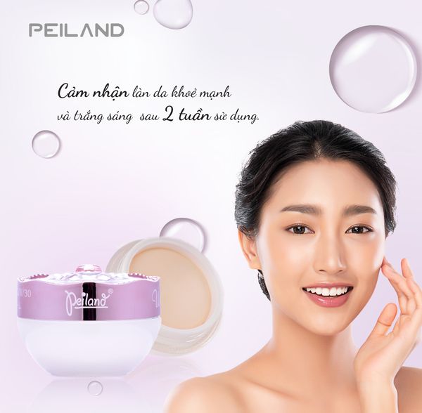  Kem Nén Peiland Hoa Hồng 4 in 1 