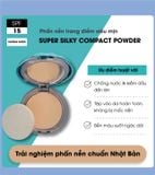  Phấn nén siêu mịn chống nắng SPF 15 màu xanh 15g 