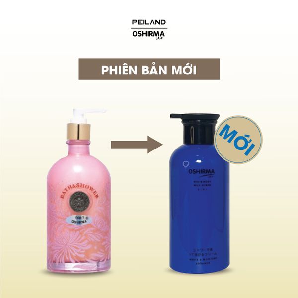  Sữa tắm có hạt 6 in 1 giúp làm trắng & mịn da toàn thân 450ml 