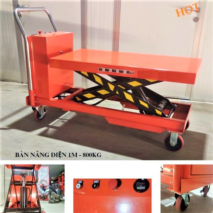 Bàn nâng điện 800kg nâng cao 1m WPD800