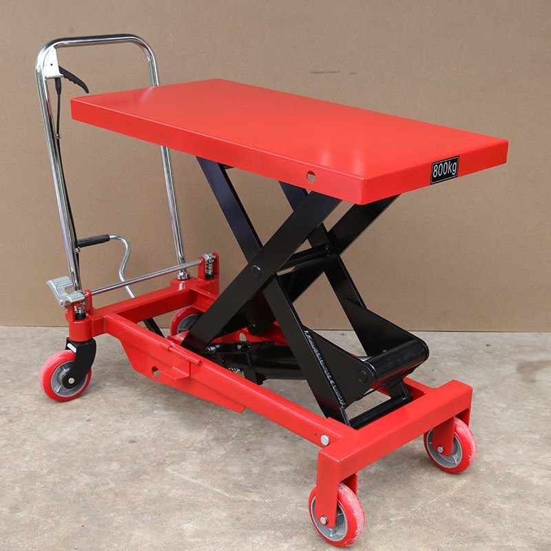 Xe nâng mặt bàn 800kg nâng cao 1m WP800