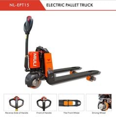 Xe nâng điện thấp EPT tải trọng 1500/2000kg - mẫu mới