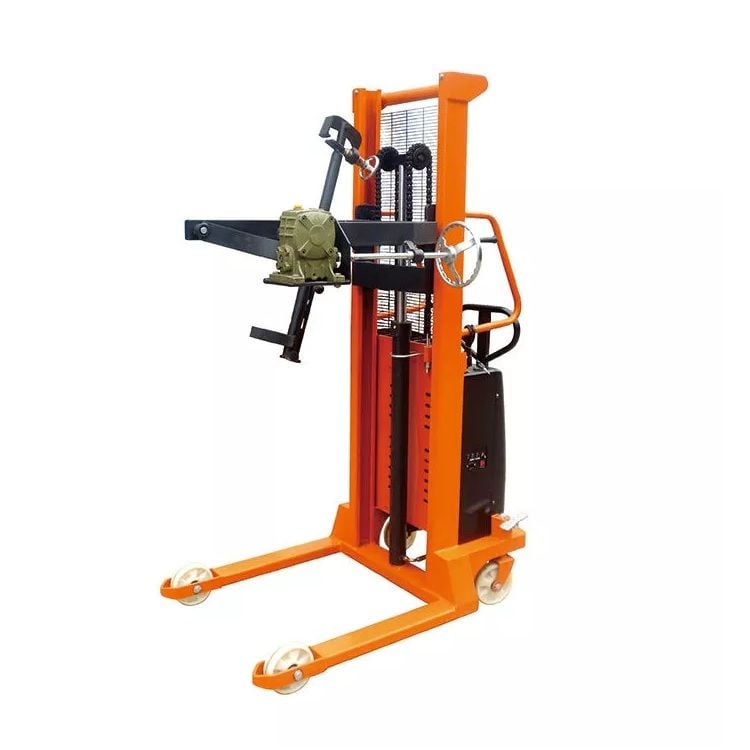 Xe nâng quay đổ phuy bán tự động 1.6M