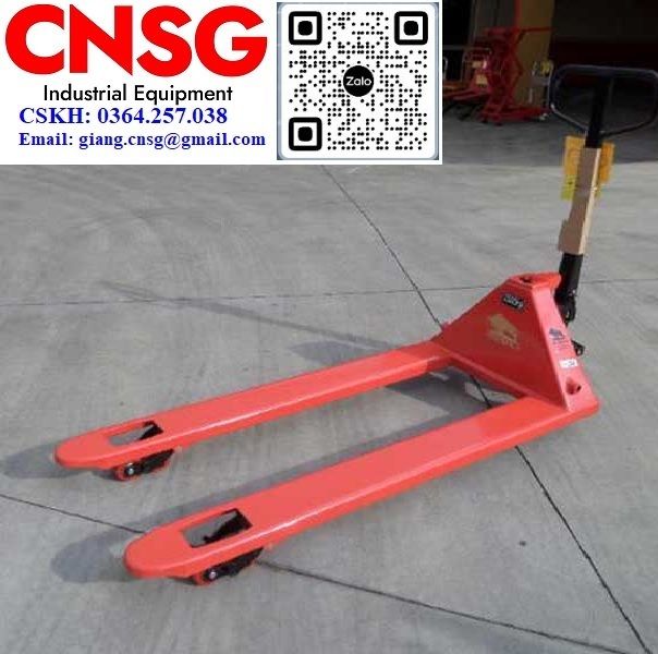 Xe nâng tay thấp 3 tấn càng siêu dài 1.4-2M hãng Niuli - China