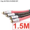 Cáp Audio RCA Hi-end jack AV Nakamichi cáp Furutech 0.75M 1M 1.5M 2M (2 sợi)