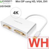  Mini Displayport to HDMI DVI VGA Ugreen 10438 hỗ trợ 4K 