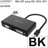 Mini Displayport to HDMI DVI VGA Ugreen 10440 hỗ trợ 4K