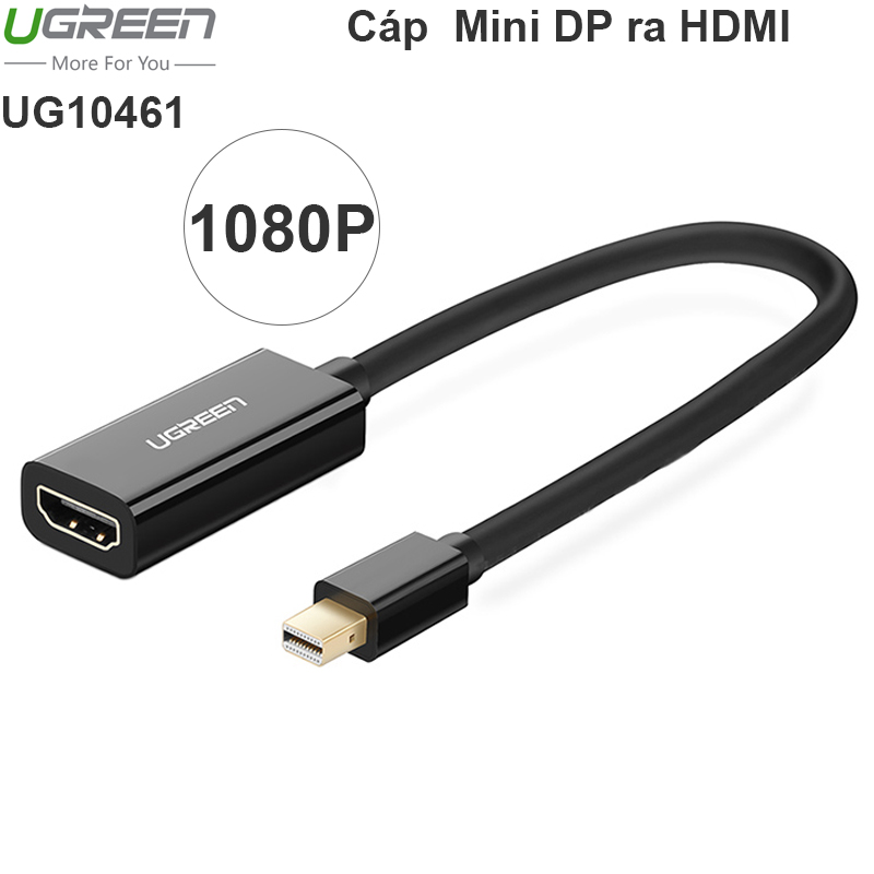 Mini Displayport to HDMI 20Cm 1080P Ugreen 10461