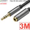 Cáp audio 3.5mm nối dài 0.5M 1M 1.5M 2M 3M 5M Ugreen (màu đen)