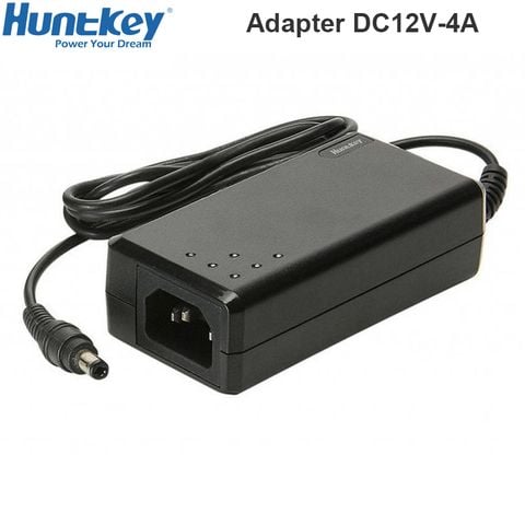 Nguồn Huntkey 12V - 4A, cấp nguồn cho Camera, Modem, AP, Switch