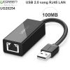 USB 2.0 sang RJ45 LAN 10/100Mbps Ugreen 20254 vỏ nhựa