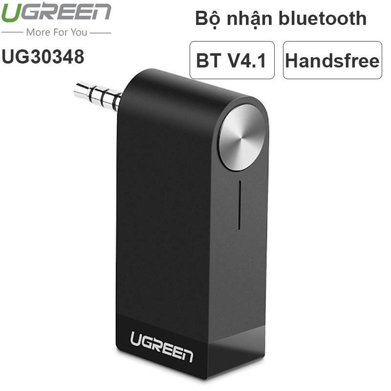 Đầu nhận Bluetooth 4.1 cho Loa Xe hơi có micro đàm thoại Ugreen 30348