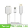 Cáp chuyển đổi HDMI dùng cho iPhone 4s, iPad2, 3, iPod Touch thế hệ 4. Dây dài 1.8m