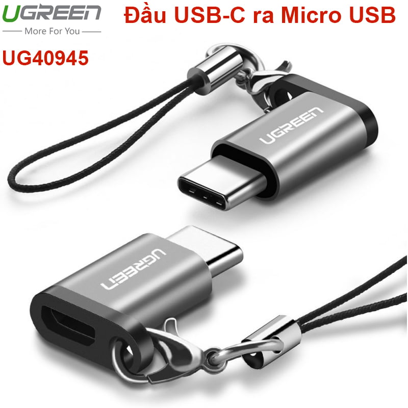 Đầu chuyển USB-C ra Micro USB UGREEN 40945