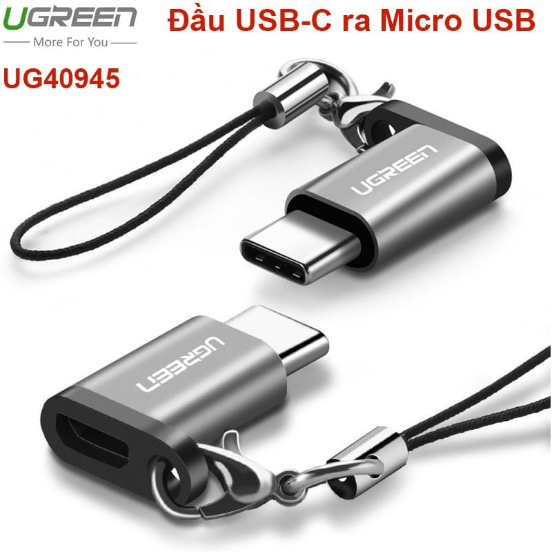 Đầu chuyển USB-C ra Micro USB UGREEN 40945