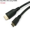 Dây cáp Mini HDMI sang HDMI 1.5 mét