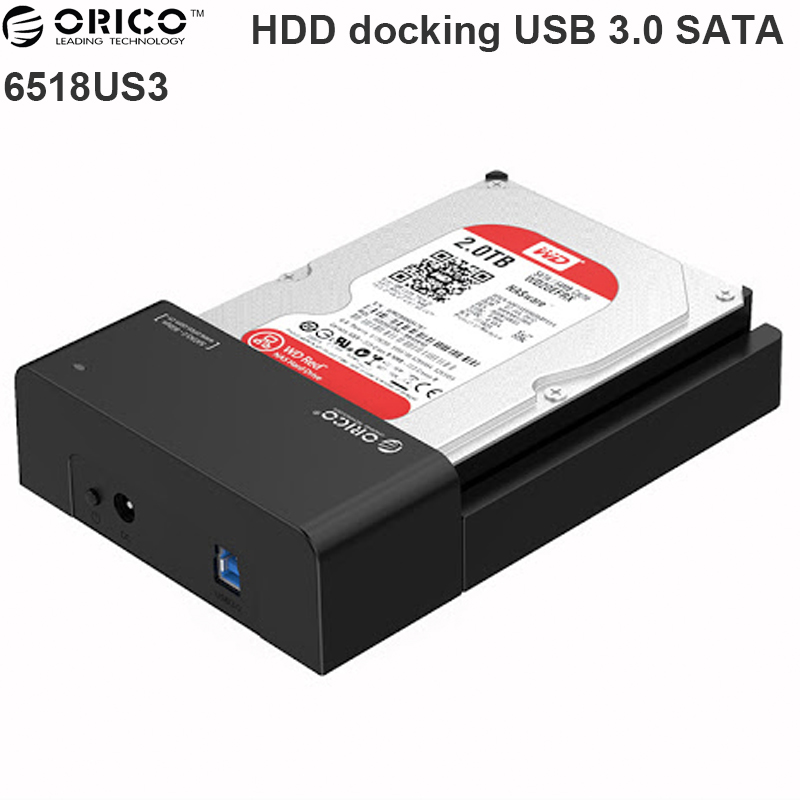 HDD Dock USB 3.0 SATA3 ORICO 6518US3 cho ổ cứng 2.5 và 3.5