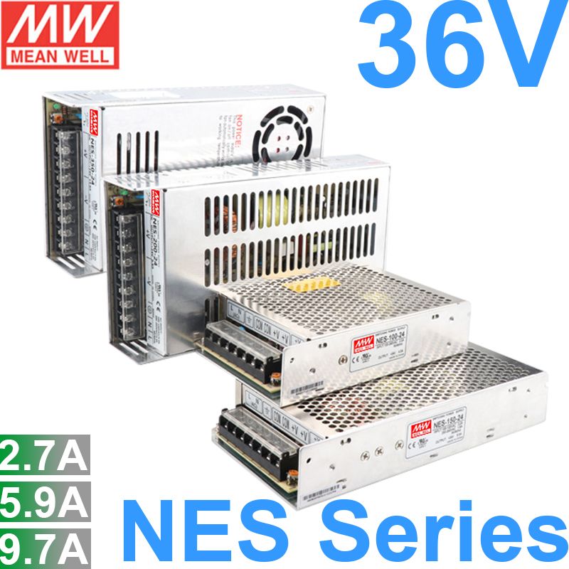 Nguồn tổng DC 36V MeanWell NES 2.7A | 5.9A | 9.7A