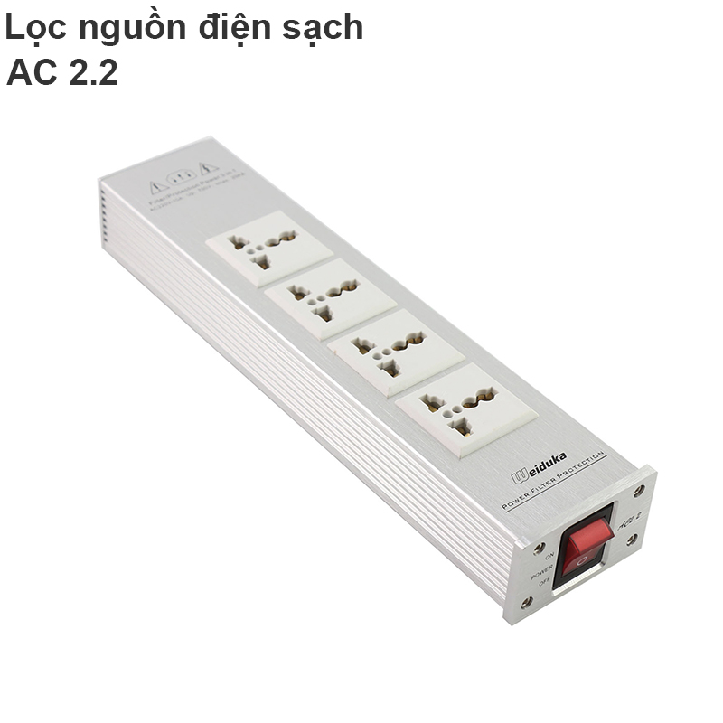 Lọc nguồn cho thiết bị âm thanh Hi-End Weiduka AC2.2