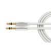 Cáp audio 3.5mm UGREEN mạ vàng 24K 0.5M 1M 2M 3M 5M (tròn màu đen)